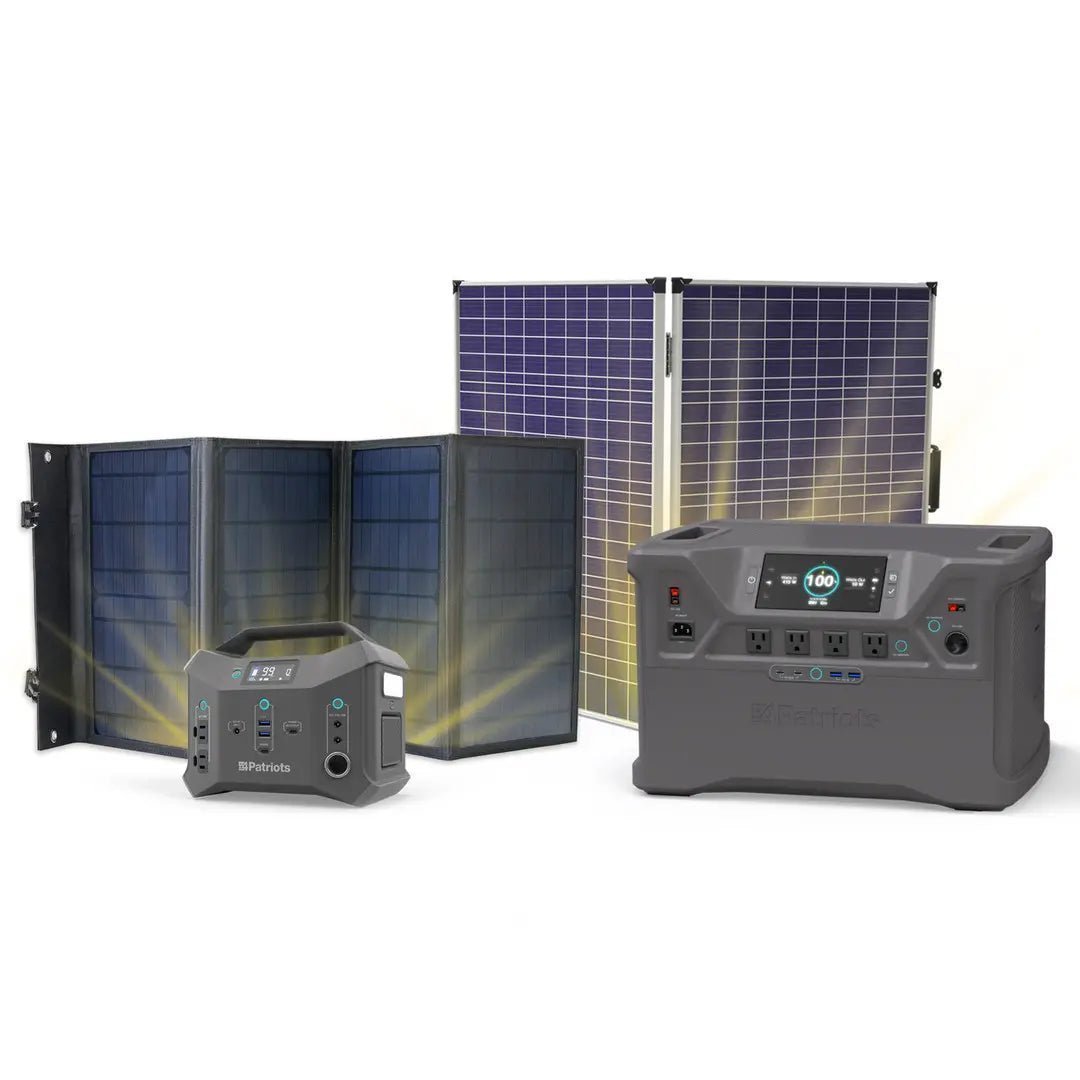 UltraCharge Patriot Power Generator 2500X + Sidekick Package