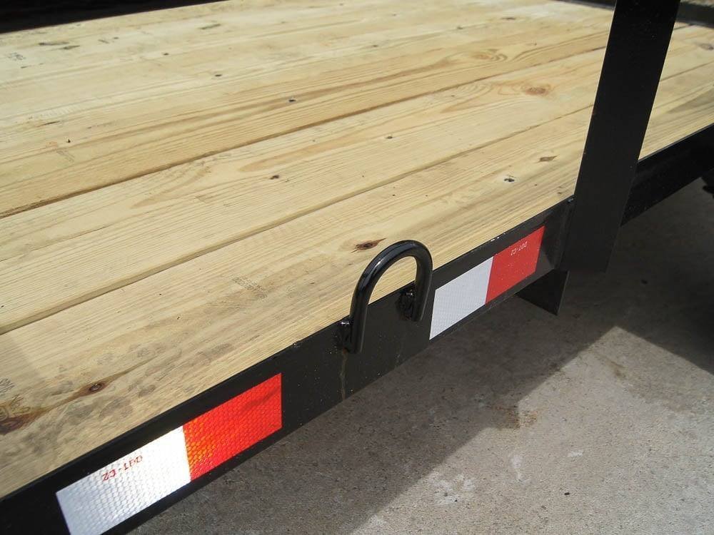5×8 Powder Coated Dovetail Utility Trailer Single 3,500lb Axle - Image 8